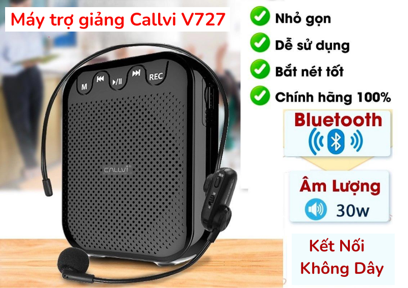máy trợ giảng không dây callvi V727